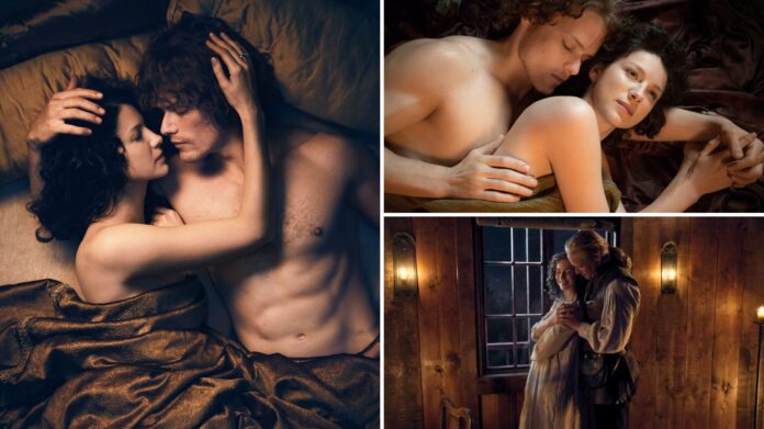 outlander-steamiest-moments-claire-jamie-caitriona-balfe-sam-heughan